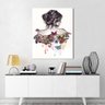 Quadro Decorativo Mulher E Borboleta Para Quarto 1 Peça - 3