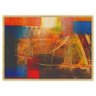 Quadro Trenddecor Abstrato06 Borda Em Rebaixo 75X50Cm - 1
