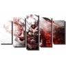 Quadro Decorativo Assassin'S Creed Ezio 5 Peças Para Sala - 1