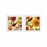 Kit 2 Quadros Pássaros Madame Capricho Sala e Quarto 30cm - 1