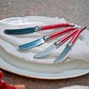 Ver imagem 5 de Conjunto Luxo de Talheres 25 Peças Laguiole La Tour Bordô