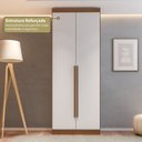 Ver mais imagens de Guarda-Roupa Modulado Roupeiro 2 Portas 2 Gavetas Versatille Yescasa