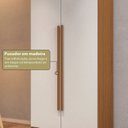 Ver imagem 7 de Guarda-Roupa Modulado Roupeiro 2 Portas 2 Gavetas Versatille Yescasa