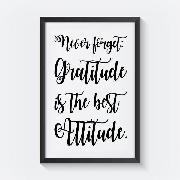 Quadro Frases Inglês Decorativo Para Escritório Com Moldura - 2