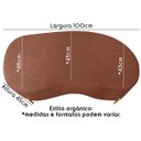 Ver imagem 4 de Puff Recamier Orgânico Maitê 1mt Quarto Loja Bouclê Terracota