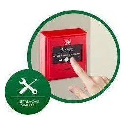 Acionador Manual Convencional Quebra Vidro Amc 420 Intelbras - 4 Acionador Manual Convencional Quebra Vidro Amc 420 Intelbras - 4