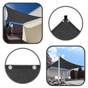 Ver imagem 4 de Tela Decorativa Sombrite 90% Preto 4x2 Bainha e Ilhós