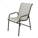 Ver imagem 4 de Conjunto Sling com Mesa Ripada e Guarda Sol Marrom Capuccino