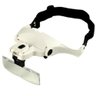 Lupa Cabeça Oculos com Led 5 Lentes Profissional pra Costura - 1