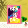 Quadro Decorativo Gratidão com Moldura e Vidro 25X33 Cozinha:Rosa - 1