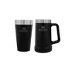 Caneca Termica Black Matte 750ml + Copo Termico Black Matte 473ml - Stanley - 1