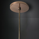 Ver imagem 2 de Lustre Pendente Bravalumi Daire Globo E27 Bivolt Rose Gold
