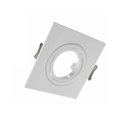 Ver imagem 1 de Kit Spot de Embutir Dicroica Quadrado Mr16 Face Plana Branco Moon 1061049 3 Embutidos