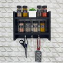 Ver imagem 4 de Porta Temperos para Cozinha 25 x 30cm Preto
