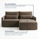 Ver imagem 4 de Sofá Cama Reclinável sem Caixa 180cm Tóquio