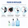 Bomba Elétrica Recarregável para Galão de Água Aparelho para Puxar Água do Galão - 7