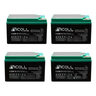 Kit 4 Bateria Selada Recarregavel Nicoll 12v 16ah 6-dzm-16 para Bicicleta e Veículo Elétrico - 2