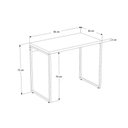 Ver imagem 5 de Mesa para Escritório e Home Office Industrial Aspen 90 Cm C01 Onix - Lyam Decor