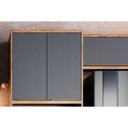 Ver imagem 7 de Kit Cozinha Modulada 6 Peças Versalis (2aéreos+2balcões+1torrequente+1complemento) C6p163 Freijo/