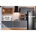 Ver imagem 4 de Kit Cozinha Modulada 6 Peças Versalis (2aéreos+2balcões+1torrequente+1complemento) C6p163 Freijo/