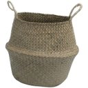 Ver imagem 1 de Cesto de Seagrass com Alças 32 Cm Oikos Natural