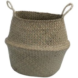 Cesto de Seagrass com Alças 32 Cm Oikos Natural - 1