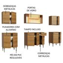 Ver imagem 5 de Armário de Cozinha Completa 233cm Rustic Emilly Fire Madesa 03