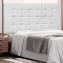 Ver imagem 2 de Cabeceira King 1,95m Verona Corano Branco - Pallazio