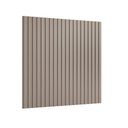 Ver imagem 1 de Painel Ripado Decorativo 320cm X 240cm em Madeira Mdf Cor:grigio