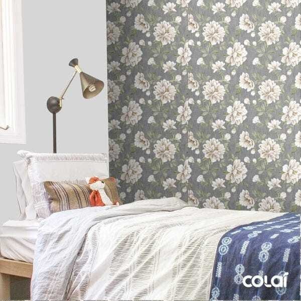 Papel De Parede Adesivo Lavável Rosas Brancas 18m - 3