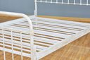 Ver mais imagens de Cama de Ferro Patente Casal Comum Branca Envelhecido