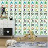 Papel de Parede Adesivo Lavável Abecedário 18m - 2