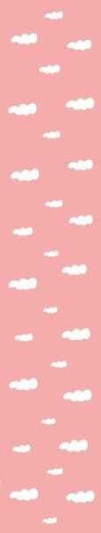 Papel de Parede Adesivo Lavável Céu Rosa 18m - 5