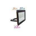 Ver imagem 2 de Refletor LED 100W 9000lm 5500k Ip65 Bivolt ST2339