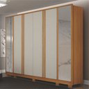 Ver imagem 1 de Guarda Roupa Casal Grande MDF 6 Portas Palazzo - Arbo Design