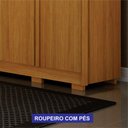 Ver imagem 6 de Guarda Roupa Casal Grande MDF 6 Portas Palazzo - Arbo Design