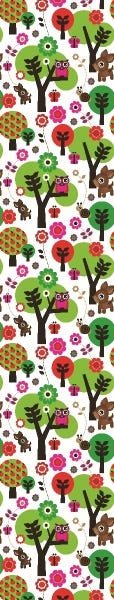 Papel de Parede Adesivo Lavável Floresta 12m - 5