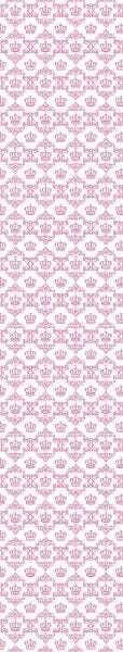 Papel de Parede Adesivo Lavável Coroa Rosa 9m - 5