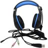 Headset Gamer Fone Ouvido Microfone Scorpion Bass Led Pc Celular Jogos Infokit Gh-x1000 Xsoldado - P - 7