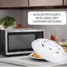 Tampa Protetora de Alimentos para Micro-ondas de Plástico Lyor 26cm X 6,5cm - 4