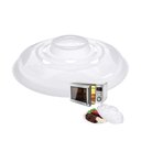 Ver imagem 2 de Tampa Protetora de Alimentos para Micro-ondas de Plástico Lyor 26cm X 6,5cm