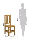 Ver imagem 4 de Conjunto Sala de Jantar 88x88 com 4 Cadeiras Diamante - Nemargi:nogueira
