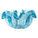 Ver imagem 1 de Cachepot Decoração Cristal Murano Escarlete Cor Aquamarine