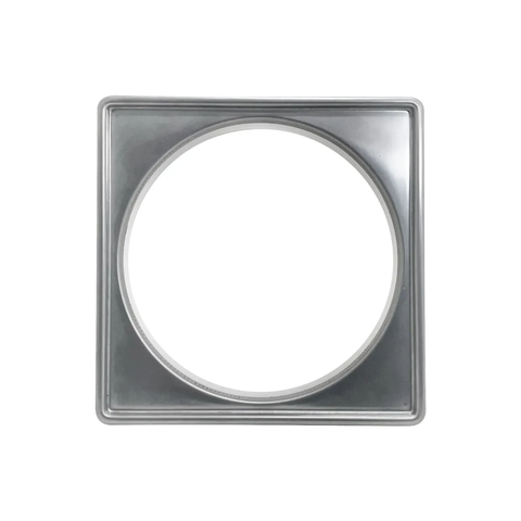 Grelha Flux Hidro Inox C/caixilho 10x10 Cm