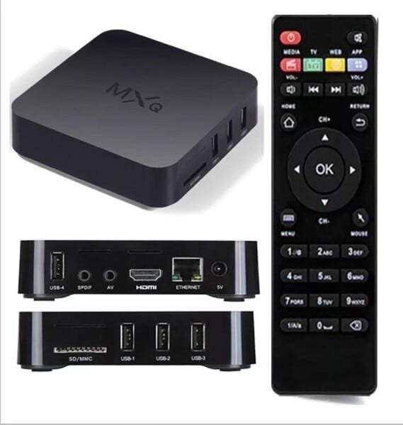 TV Box Ultra Hd 4K Controle Wi-Fi Netflix Android 10.1 4Gb/64Gb - 2