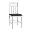 Ver imagem 4 de Conjunto Mesa Cozinha com 4 Cadeiras Branco e Preto Lilies