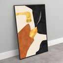 Ver imagem 5 de Quadro Decorativo Abstrato Convexo I Sala Quarto Casa Escritório