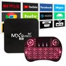 Android 10.1 TV Box Mxq Pro 4K 5G - 4Gb/64Gb + Mini Teclado Bluetooth - 1