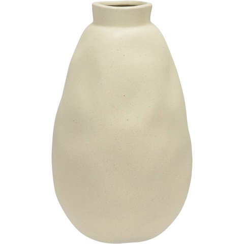 Vaso Decorativo Enfeite Home&co Cerâmica 32x20x20cm Branco