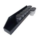 Ver imagem 4 de Porta Temperos Mdf Preto com 8 Potes - Volpato